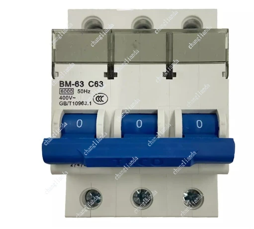 

Overtemperature protection circuit breaker BM-63 3P with shunt release 24V