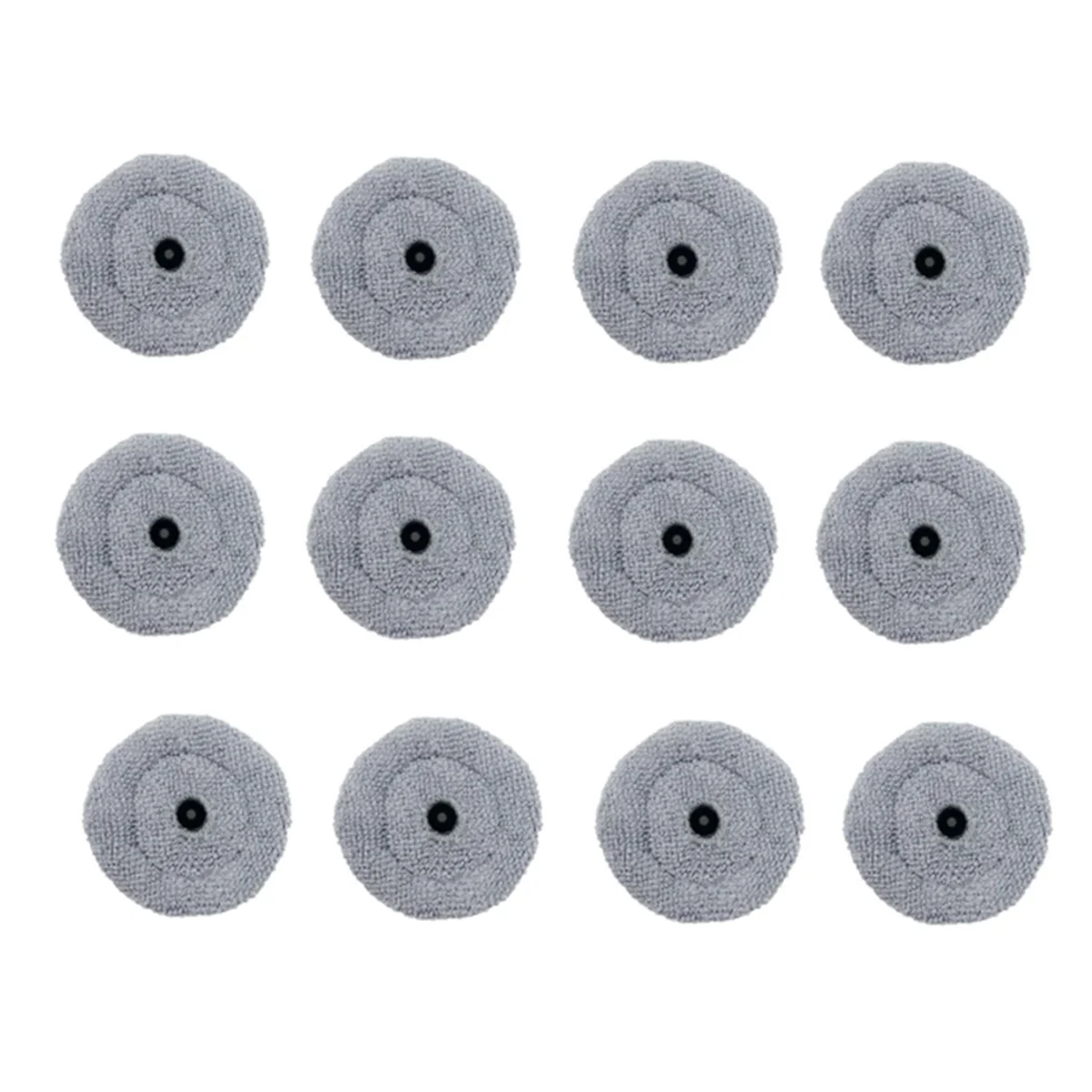 Vadrouille ronde pour aspirateur robot S8 MaxV Ultra G20s, pièces de rédivision, chiffon de livres lavables, Earths, 12 pièces