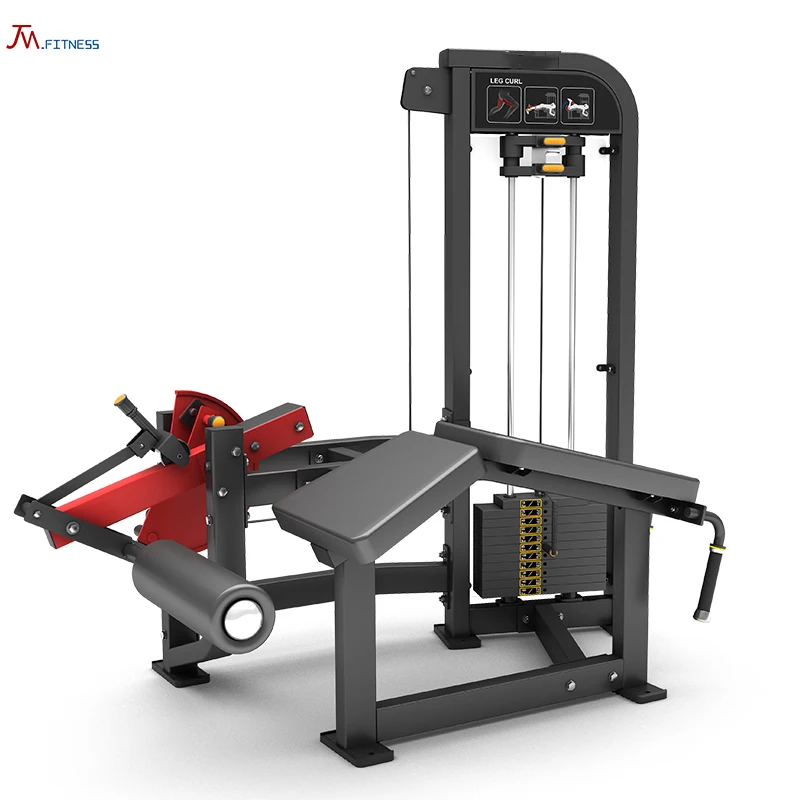 

Sport Popular Commercial Gym Strength Training Leg Exercise Pin Loaded Lying Hamstring Leg Training Horizontal Prone Leg Curl