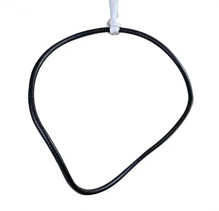 92cm Premium Möbius Strip Aerial Ring – Unique 8-Form Suspension Hoop for Performers Fitness Enthusiasts  Aerial Equipment