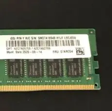 

1 шт. для 01KR354 4ZC7A08708 16GB 2Rx8 PC4-2933Y RECC Серверная память