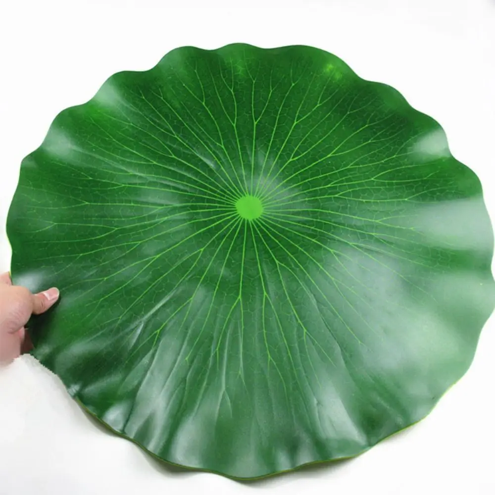 Fish Tank Landscaping Stage Performance Flower Props Pond Flower Water Leaf Floating Lotus Leaf Fake Lotus Artificial Plant