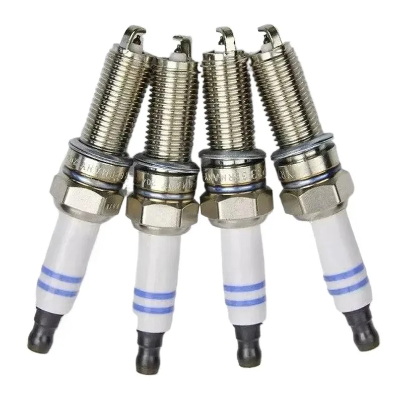 4Pc Spark Plug A0041596903 V6SII3328 For BENZ W176/177 W246/247 W204 W205 W212 W213 W222 A/B/C200 E250 GLA/B/C/E M270/M274/M276