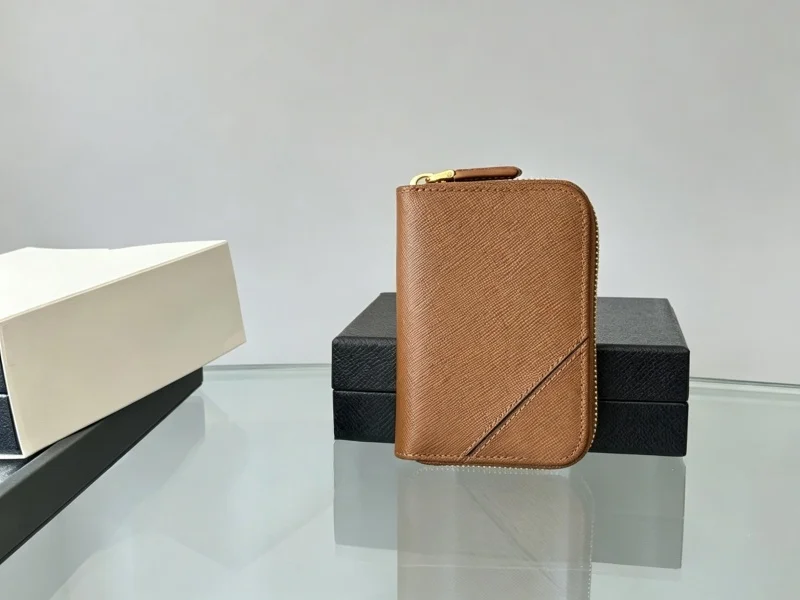 

Brand Discount Short High-Quality Wallet Casual Wallet 2MM358 Couple Card Holder Genuine Leather Wallet Perfect High-End Gift