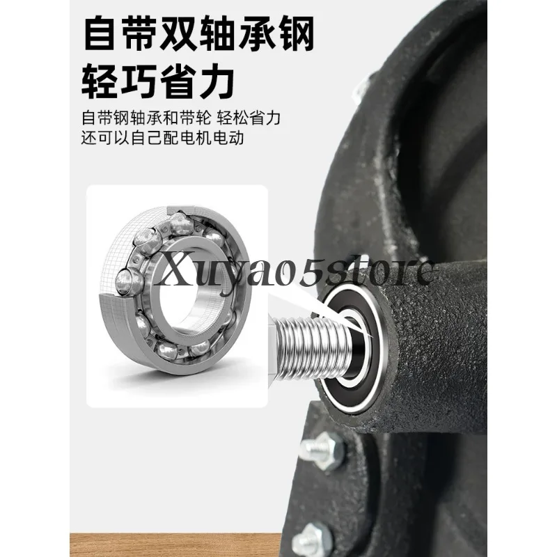 Hand-cranked corn thresher household small new manual grain-wrapping corn thresher