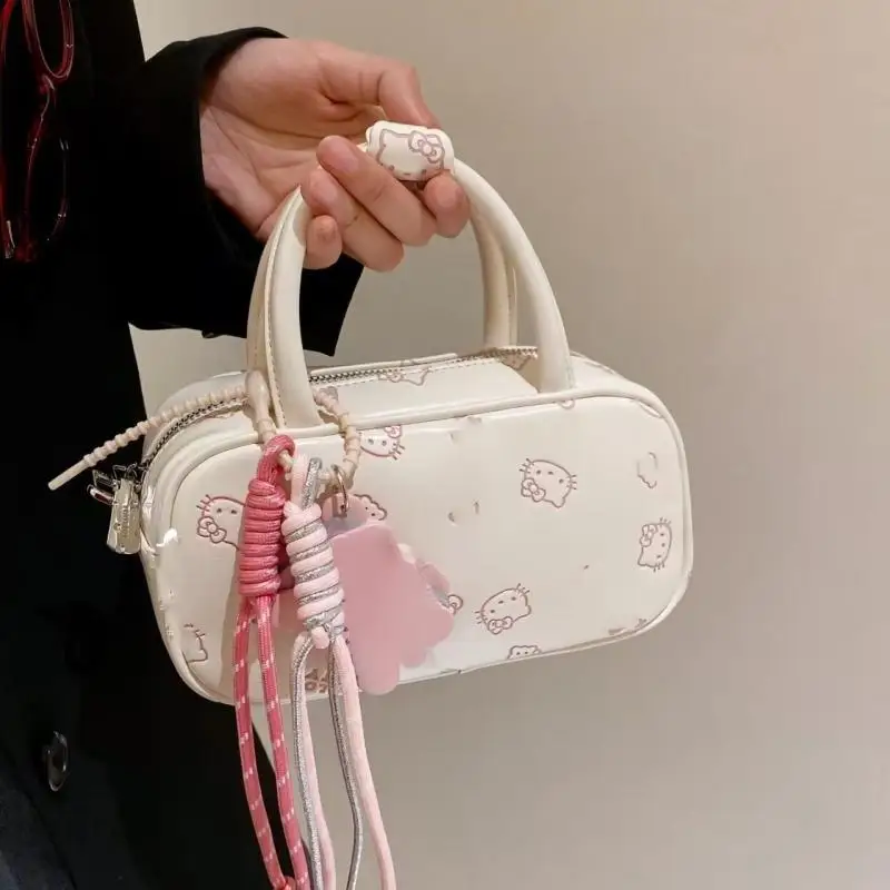 

Sanrio Bags for women summer 2025 new girl tender bag fashionable versatile cute handbag Anime Kawaii Popular Hot Sell cute