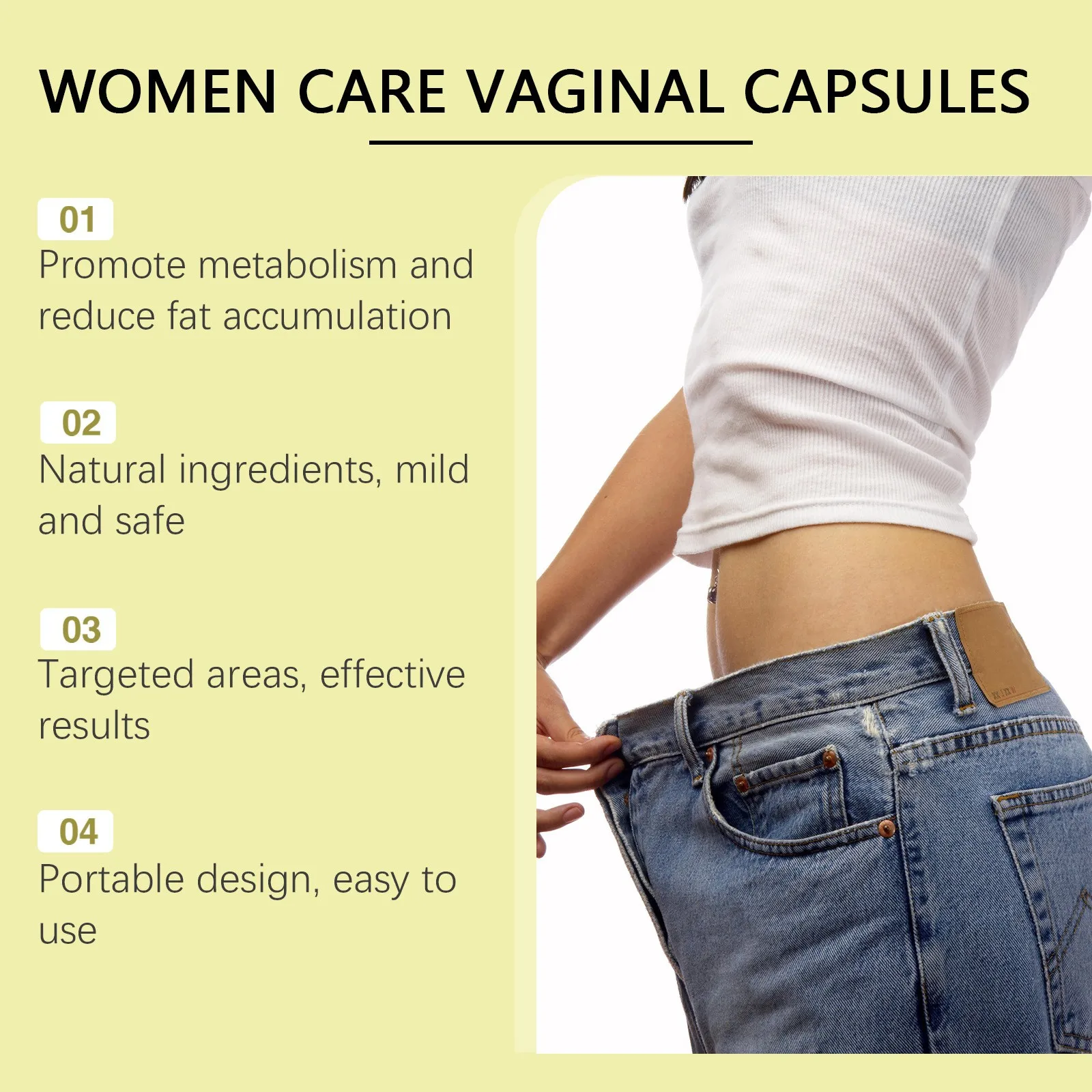 7pcs/Bag Body Shaping Capsules Shape & Body Feminine Capsules Slim Capsules Body Shaping Capsules For Young Lady Women Care