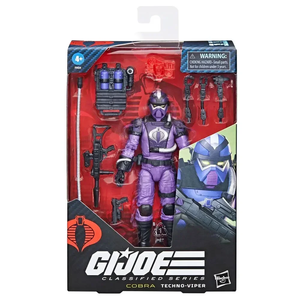 

In Stock Classified Series 6" 117 Cobra Techno Viper Action Figure Model Toy Hobby Gift