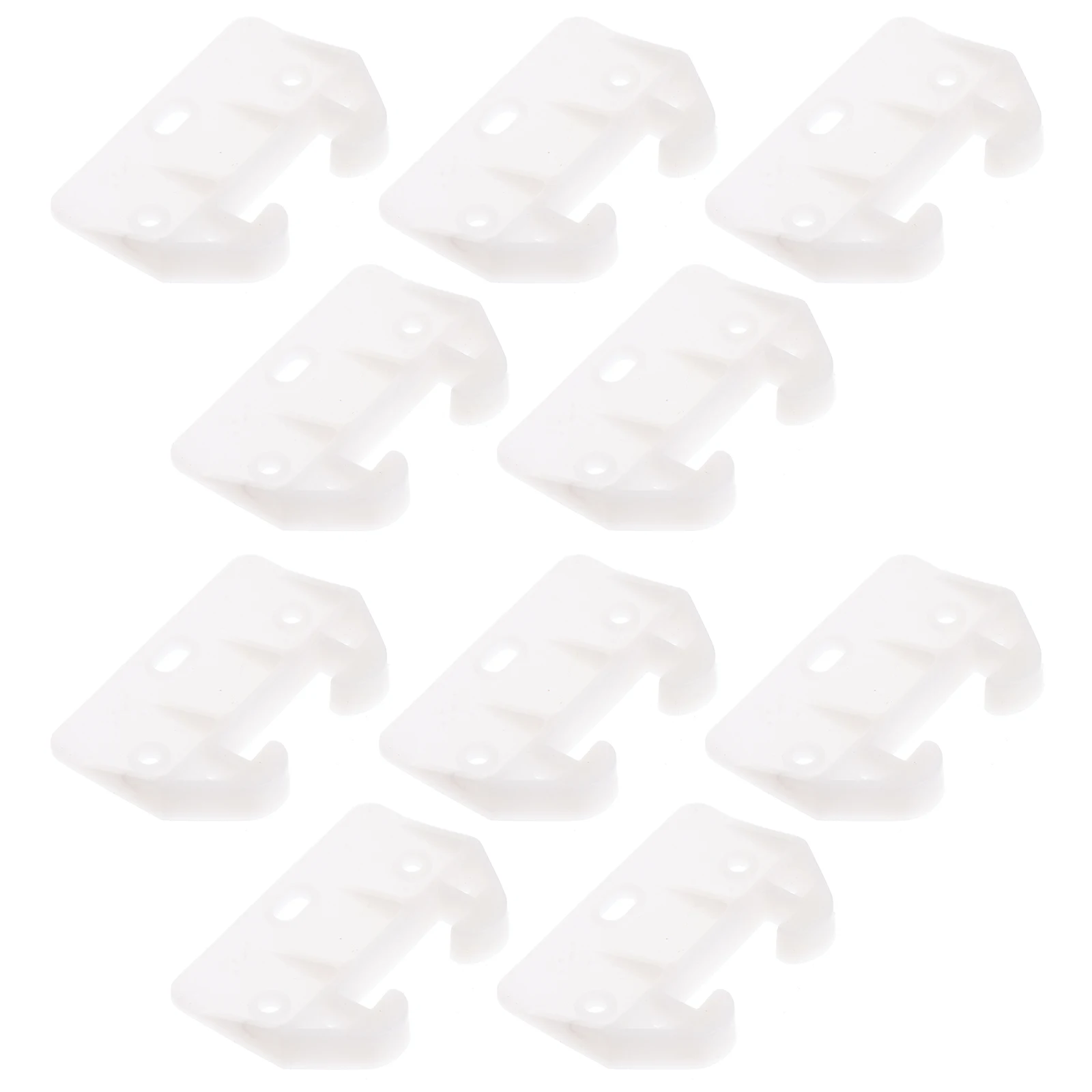 10 pezzi guide per cassetti in plastica chiusure resistenti e durevoli armadio mobili hardware cucina uso stabile lungo tempo semplice