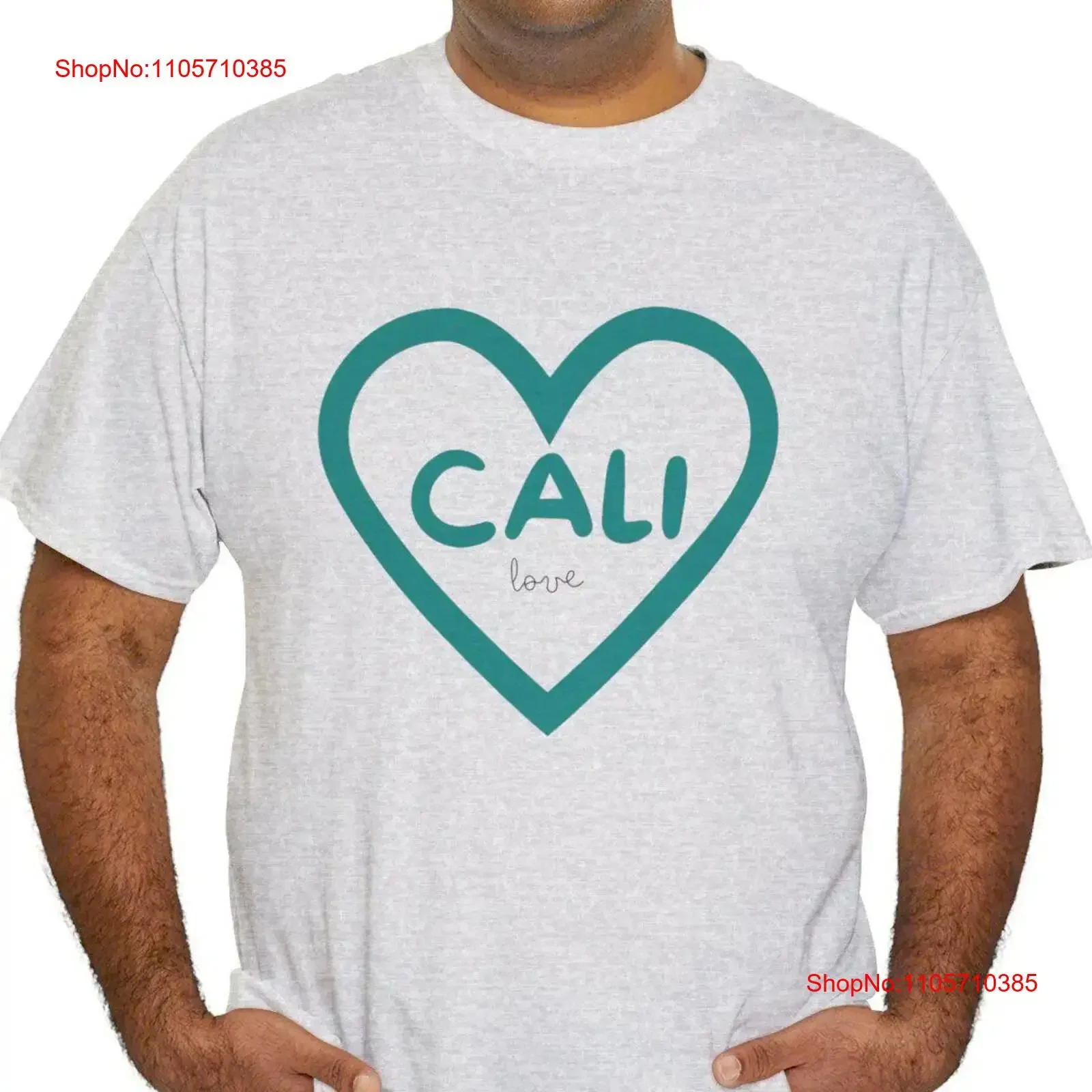 Cali Love California Sunsets Beach Sand Salt Surfing Vacation Winter Destination Heavy Cotton T Shirt vintage Washed Versatile