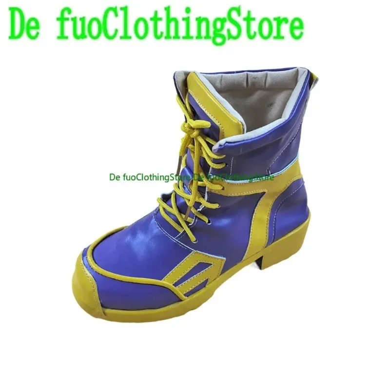 أحذية Defuo Zoe التأثيرية أحذية Convention أنيمي لعبة الرسوم المتحركة أحذية وأحذية لعب الأدوار لحفلات الهالوين