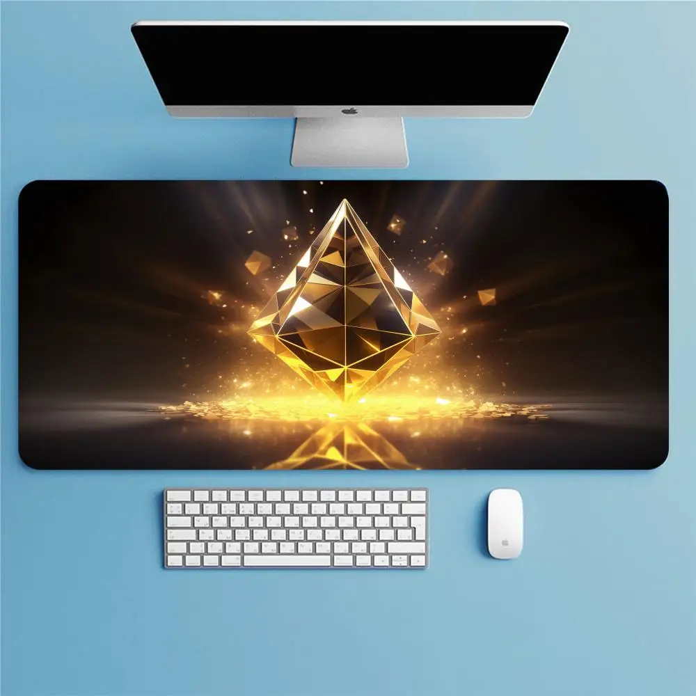 Ethereum Brilliance Player Mats for Csgo Carpet Pad Laptop Computer Home PC Accessories Mouse Pad Mouse pad