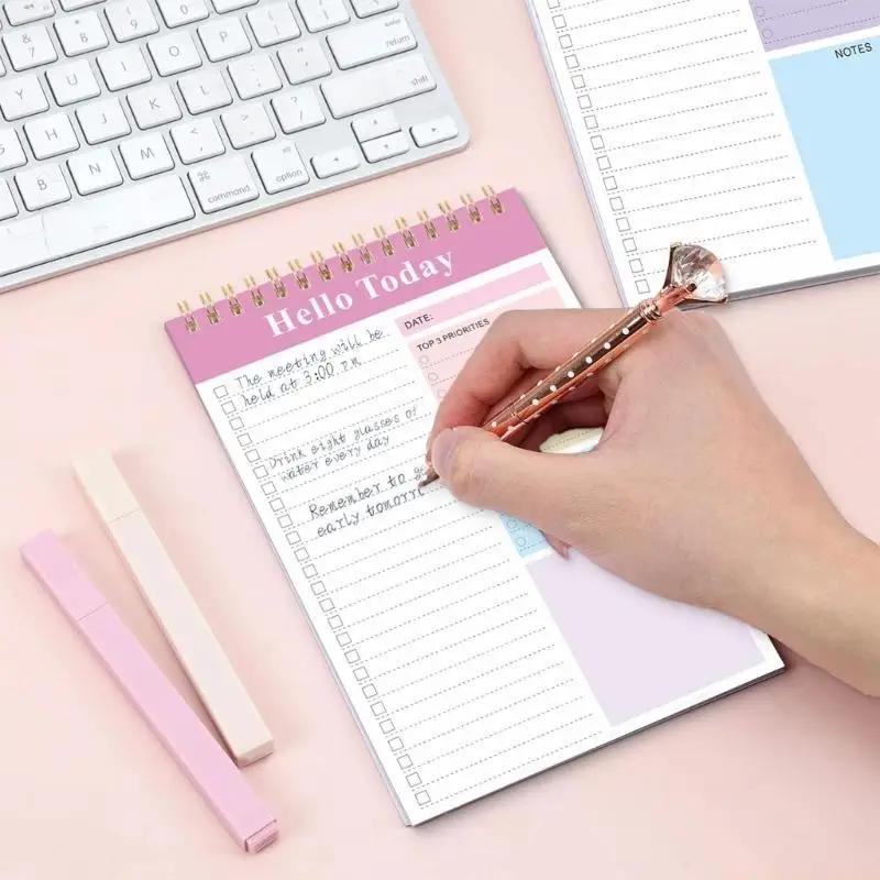 4-uds-planificador-diario-practico-a-5-bloc-notas-en-cuadernos-papeleria-cuadernos-reporteros