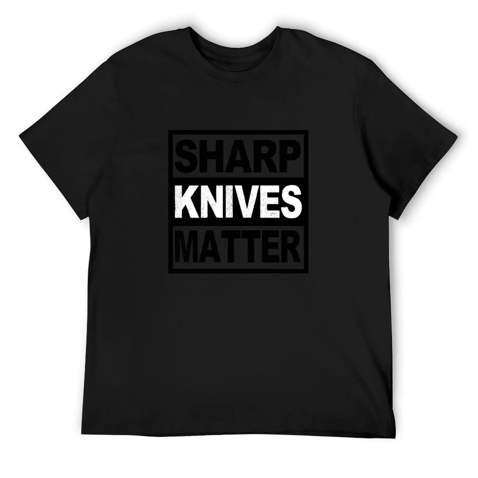 

Sharp Knives Matter T-Shirt vintage graphic tee luxury designer funny shirt cotton Funny t-shirt fitted t shirts for men