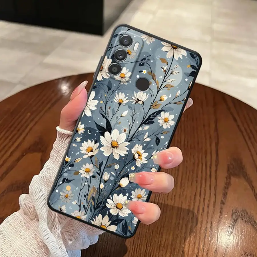 Soft Back Phone Cover Case for Moto X30 Pro Edge 20 30 S30 Pro Various Flowers