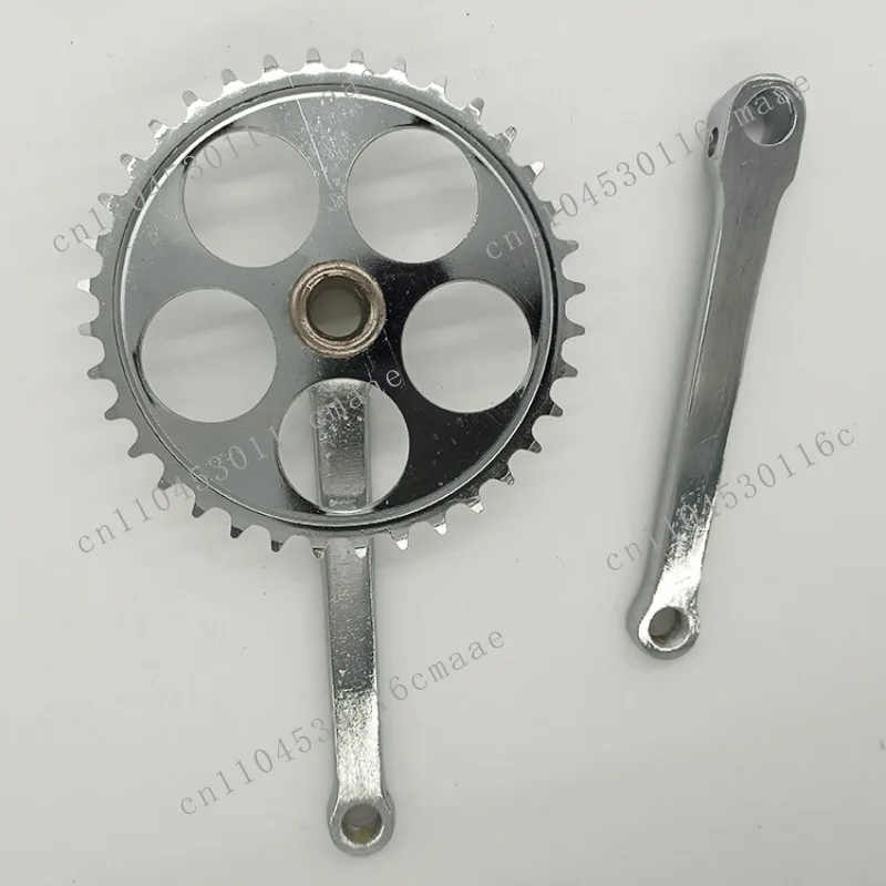 Bicycle crank wheel 20/22 human tricycle, round hole 36 teeth, tooth plate, crank sprocket, tooth plate
