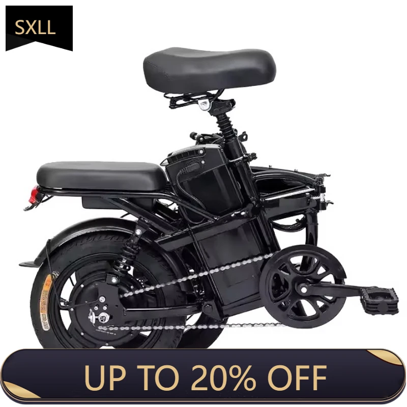

SXLL US Water Drop Transport Mini Size Folding Electric Bike 250W 15AH Electronic Dual Suspension Lithium Battery Adult City Bi