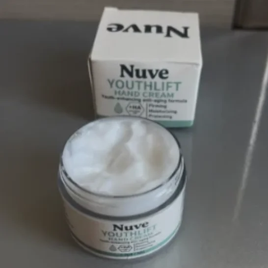 60g Original Brand Nuve Youthlift Hand Cream HA Hyaluronic Acid Firming Moisturize Nourish Protecting Youth-Enhancing Hand Cream