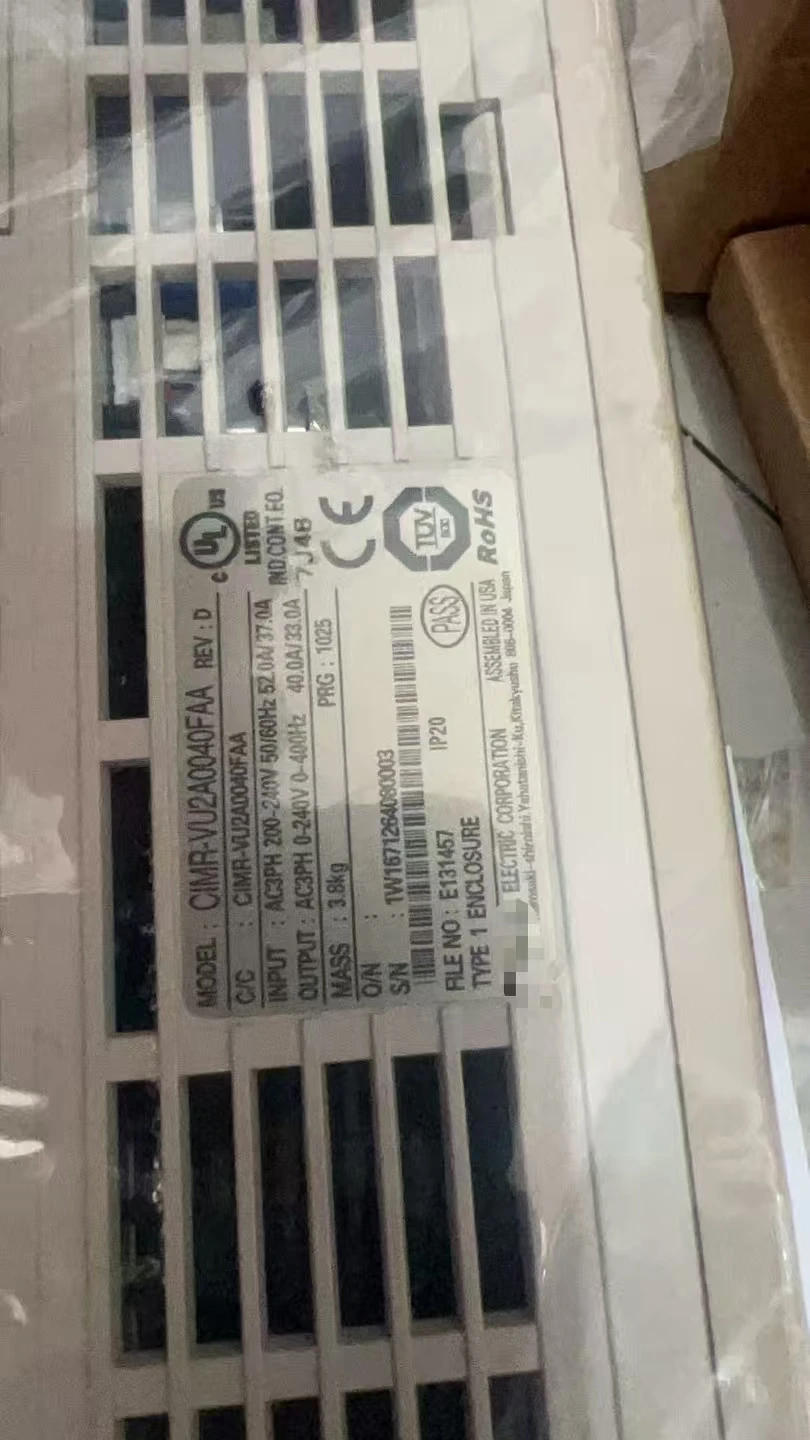 New CIMR-VU2A0040FAA Servo Driver CIMRVU2A0040FAA  CIMR VU2A0040FAA One Year Warranty