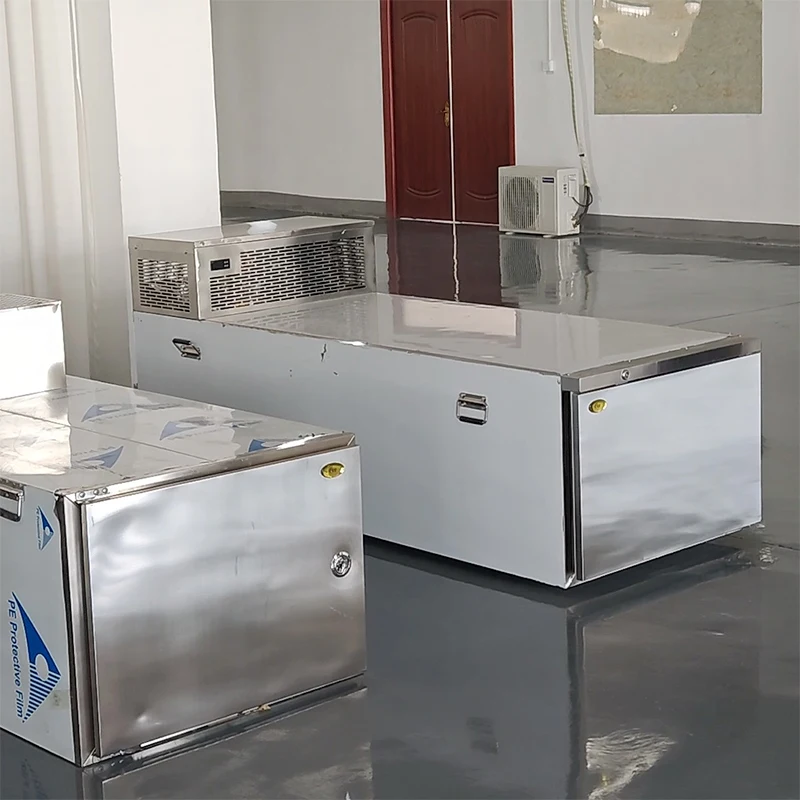 Custom Truck-Mounted European Stainless Steel Mortuary Refrigerator -15 1-Chamber Eco-Friendly Durable Corpse Storage Separate