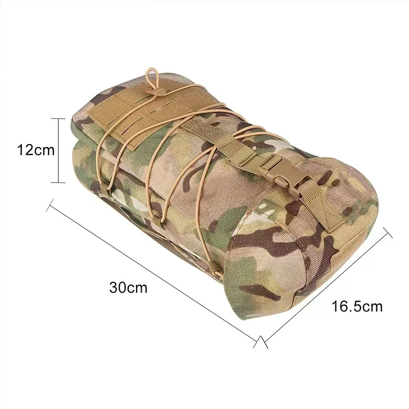 Multi-Function Tactical Waist Bag Fan Waist Sundry Recycling Pouch Molle Hunting Paintball Gear Accessories