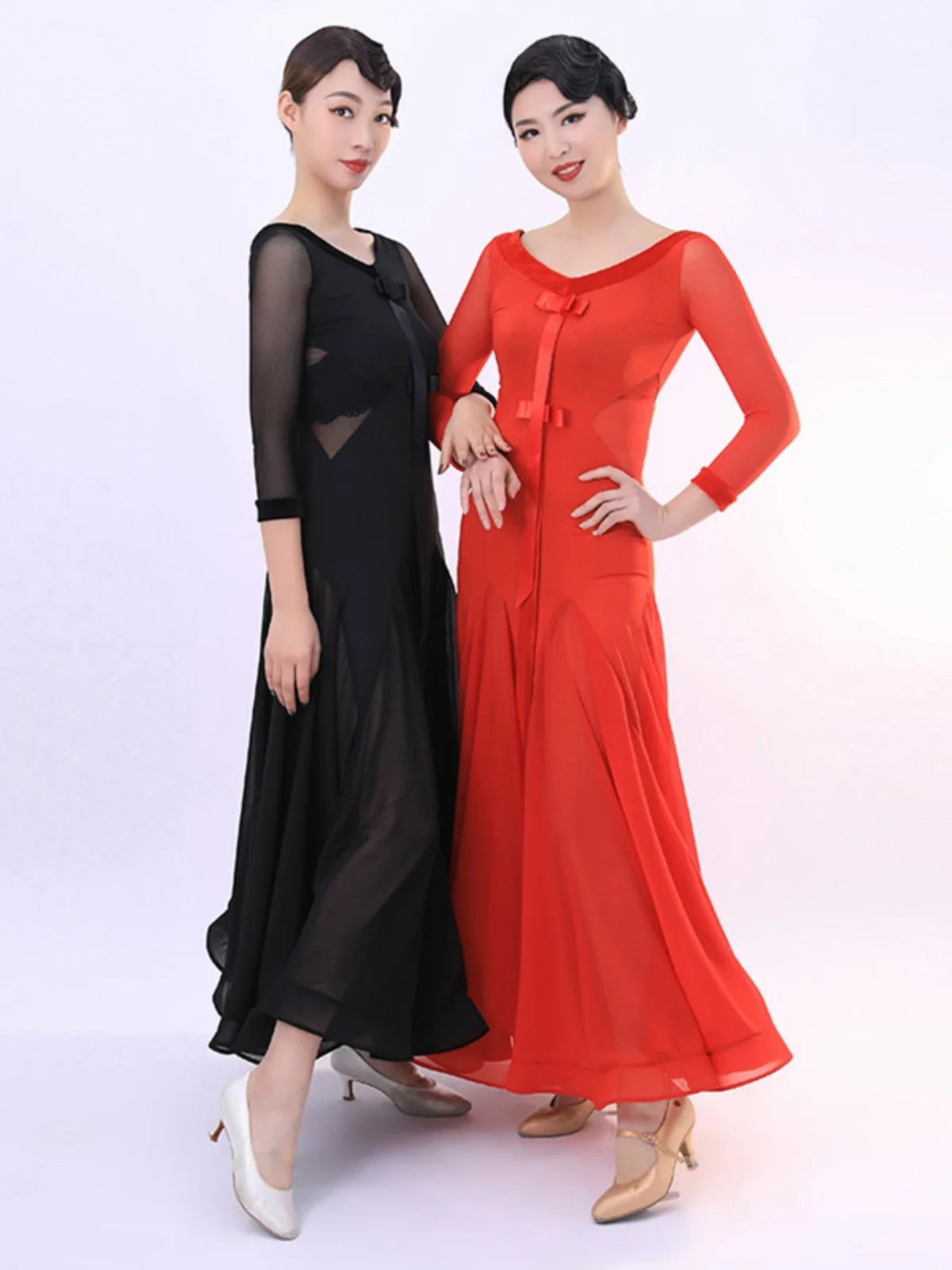 2025 Vrouw Nieuwe Moderne Dans Jurk Nationale Standaard Dans Ballroom Dans Wals Jurk 2105