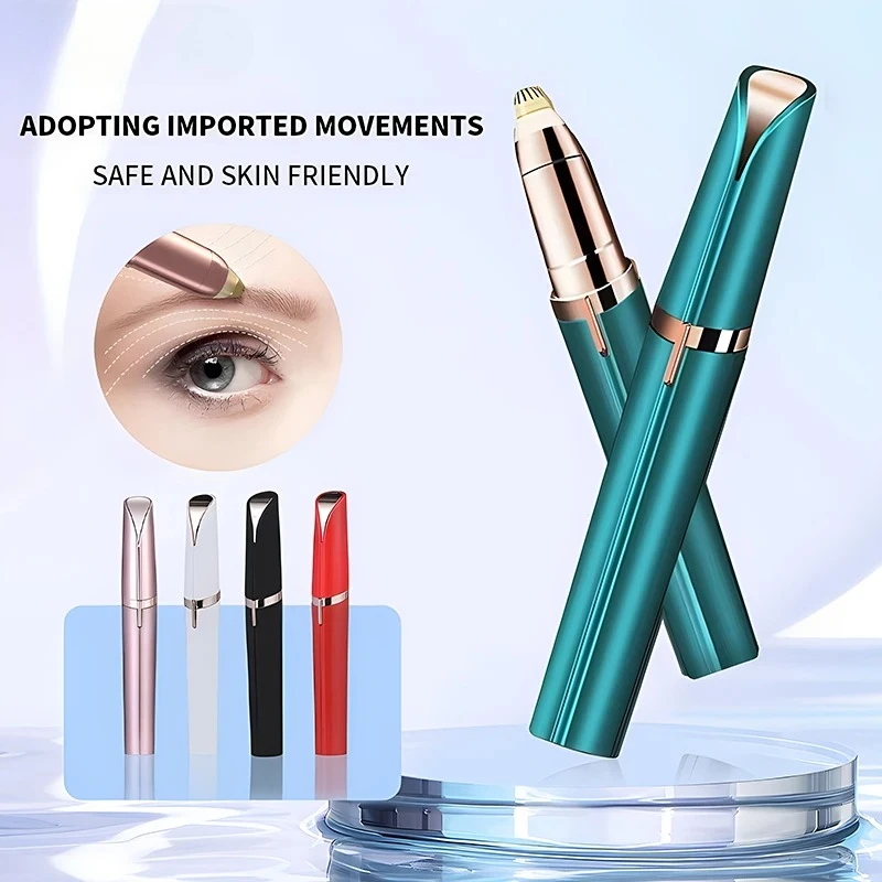 電動眉毛トリマー USB充電式 安全脱毛 眉毛エピレーター シェーバー 無痛かみそり 顔用 2026リムーバー