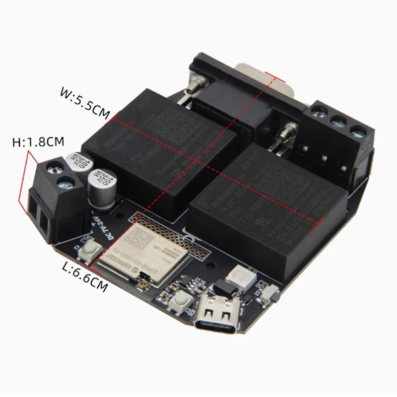 T-RSS3 ESP32-S3 Development Board RS232 RS485 5V Module on-Board WS2812 Wi-Fi BT 5.0 Typs C RSM232MT5V RSM485MT5V