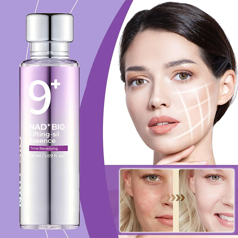 مصل NAD+ BIO لشد البشرة، حبر تعزيز الببتيدات المتوهج، العناية بالبشرة الكورية الباهتة، مضاد للشيخوخة/التجاعيد/الخطوط الدقيقة