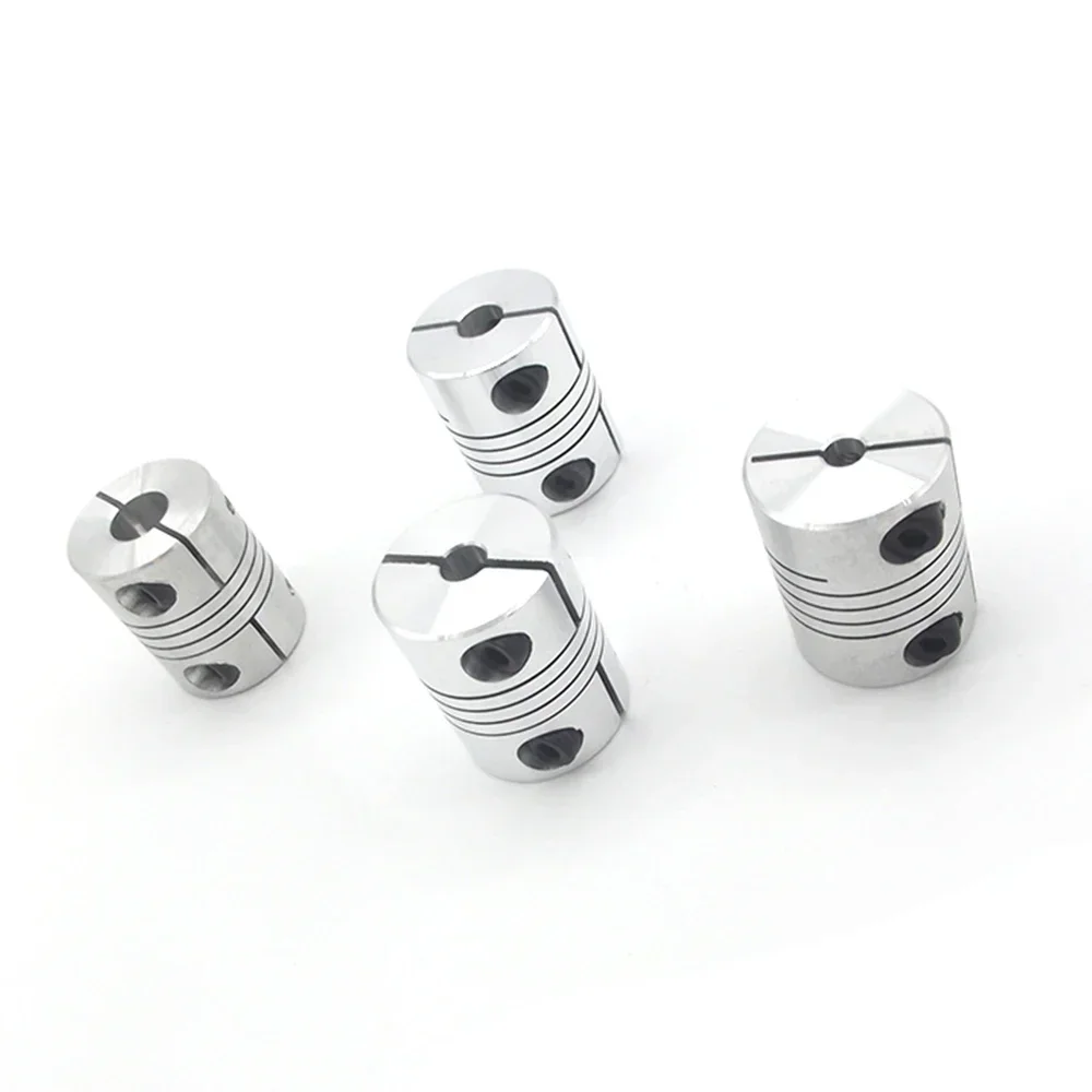 4PCS 8X8MM D25L30 Aluminum Z Axis Flexible Coupling For Stepper Motor Coupler Shaft Couplings 3D Printer Parts Accessory