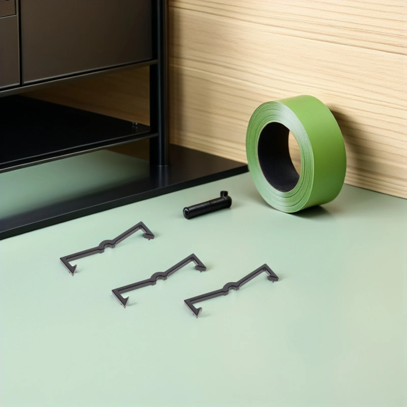 

50pcs Pegboard Hook Locks Plastic Pegboard Clips For Hanging Garage Accessories Peg Board Hook Secure Fixing Clips