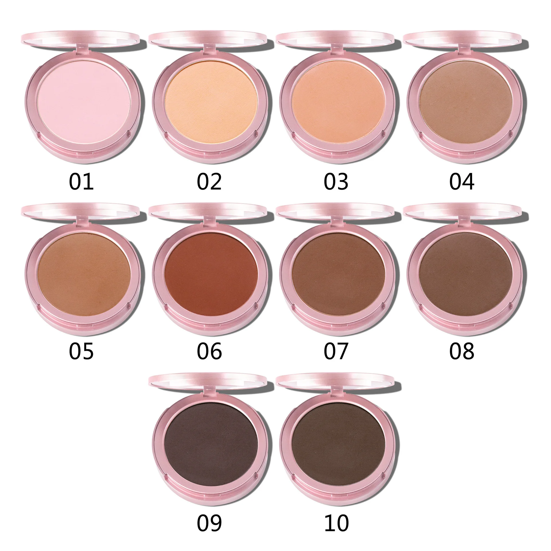 poudre-fixante-pressee-impermeable-rose-palette-compacte-avec-logo-imprime-maquillage-fixateur-controle-du-sebum-couvrance-longue-duree-10-pieces