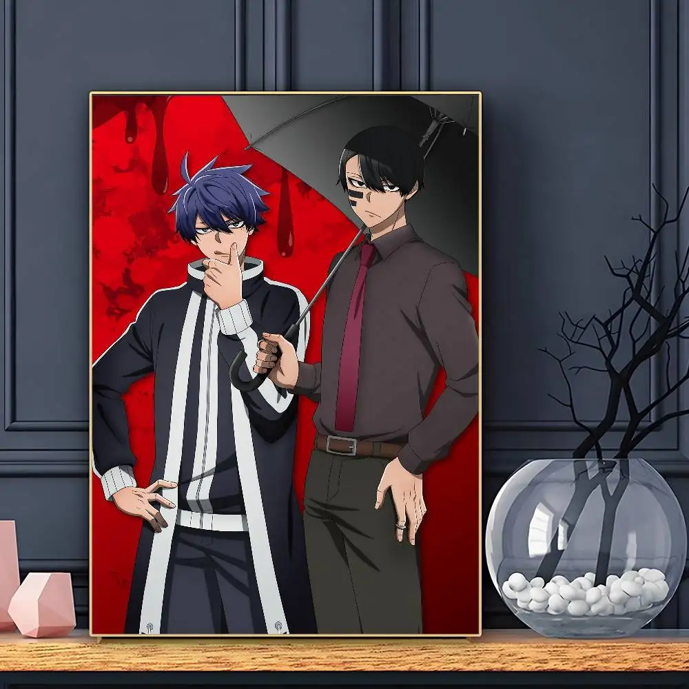 حار أنيمي T-Tougen A-Anki المشارك لزجة جدار الفن الطباعة مقاوم للماء غرفة المعيشة المنزلي غرفة نوم بار ديكور جمالي #4