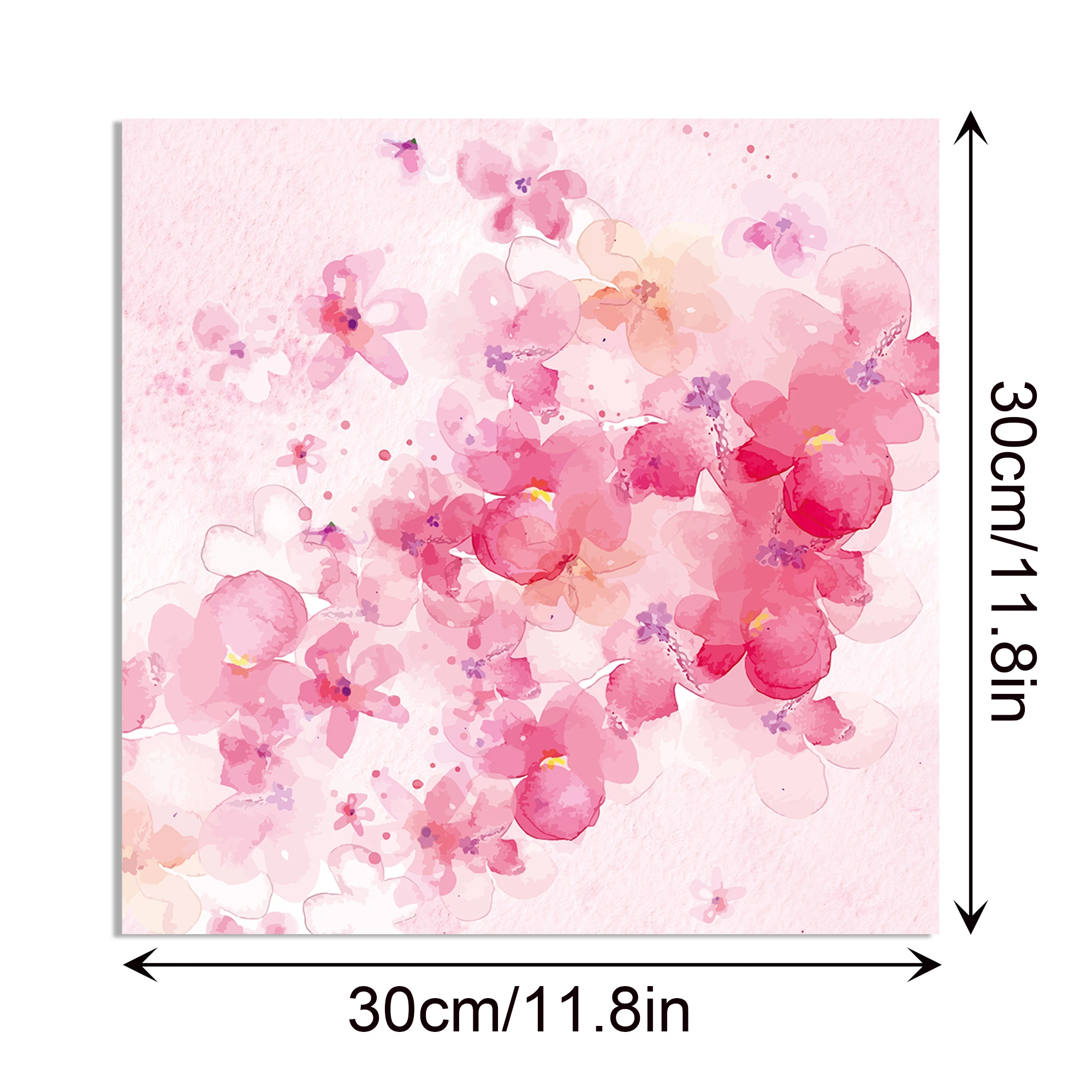 24枚入り桜柄スクラップブッキングペーパー、両面折り紙アート - Art And Craft Photos のレビューと価格