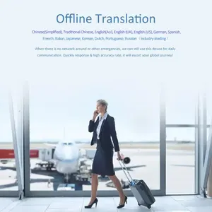 HongTop Machine Translation T11 Real Time Intelligent Voice Photo Translator 134 Languages Portable Translator Text Translate 9 Main Sales Translator - №8