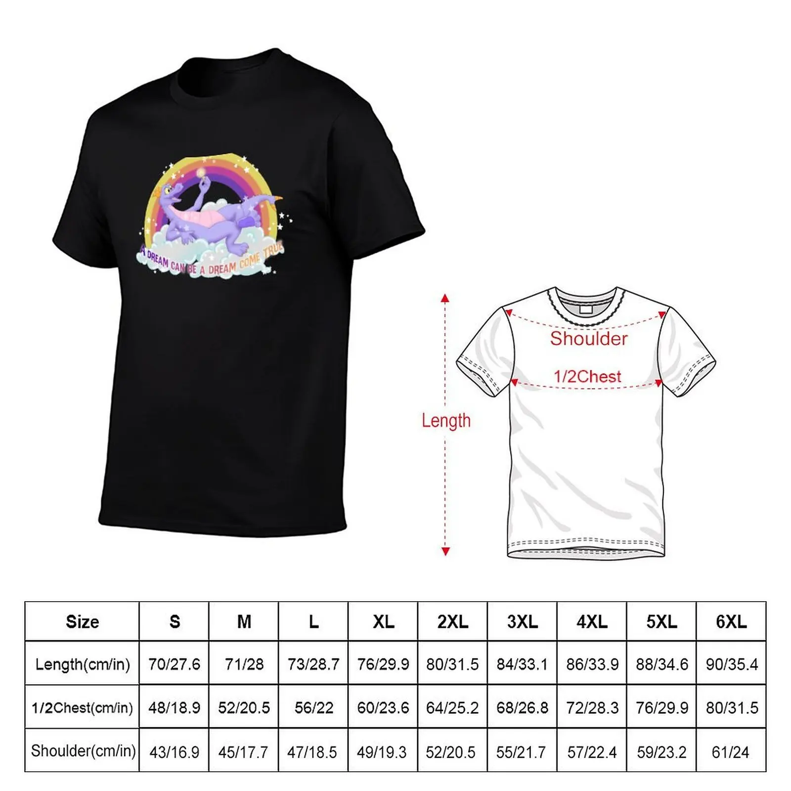 Dreamy Dragon (2020) T-Shirt graphic t shirt vintage anime Men's cotton t-shirt