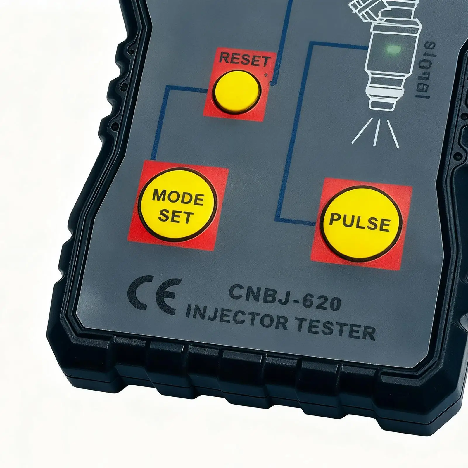 

Injector Tester 12V Detector Meter Diagnostic Tool for System Maintenance Performance Checks Troubleshooting Repair Shops
