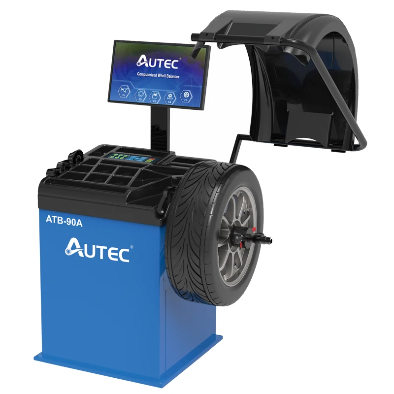 

Full Size Automatic Motorcycle Tyre Repair Machine Wheel Balancer AUTEC ATB-90 110V/220V