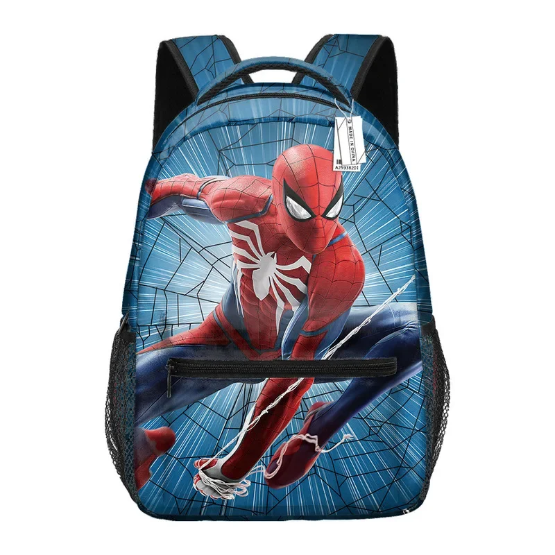 Disney Avengers Cartoon Characters Boys Primary School Backpack Anime Schoolbag Polyester 3d Printing Burden-reducing Backpack