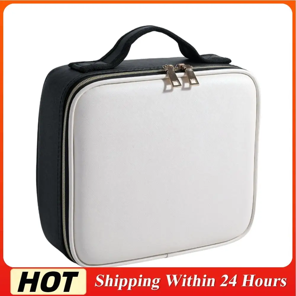 

Нейлоновый кейс для косметики с регулируемыми разделителями, сумка для хранения для женщин, для украшений и цифровых аксессуаров