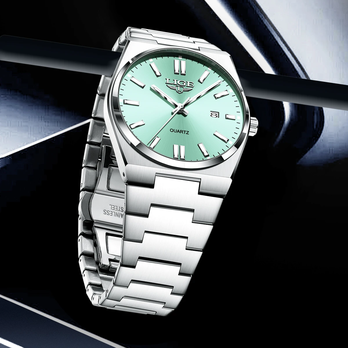 Relógio Masculino LIGE de Luxo - Smartwatch Vintage Watches For Men avaliação e preço
