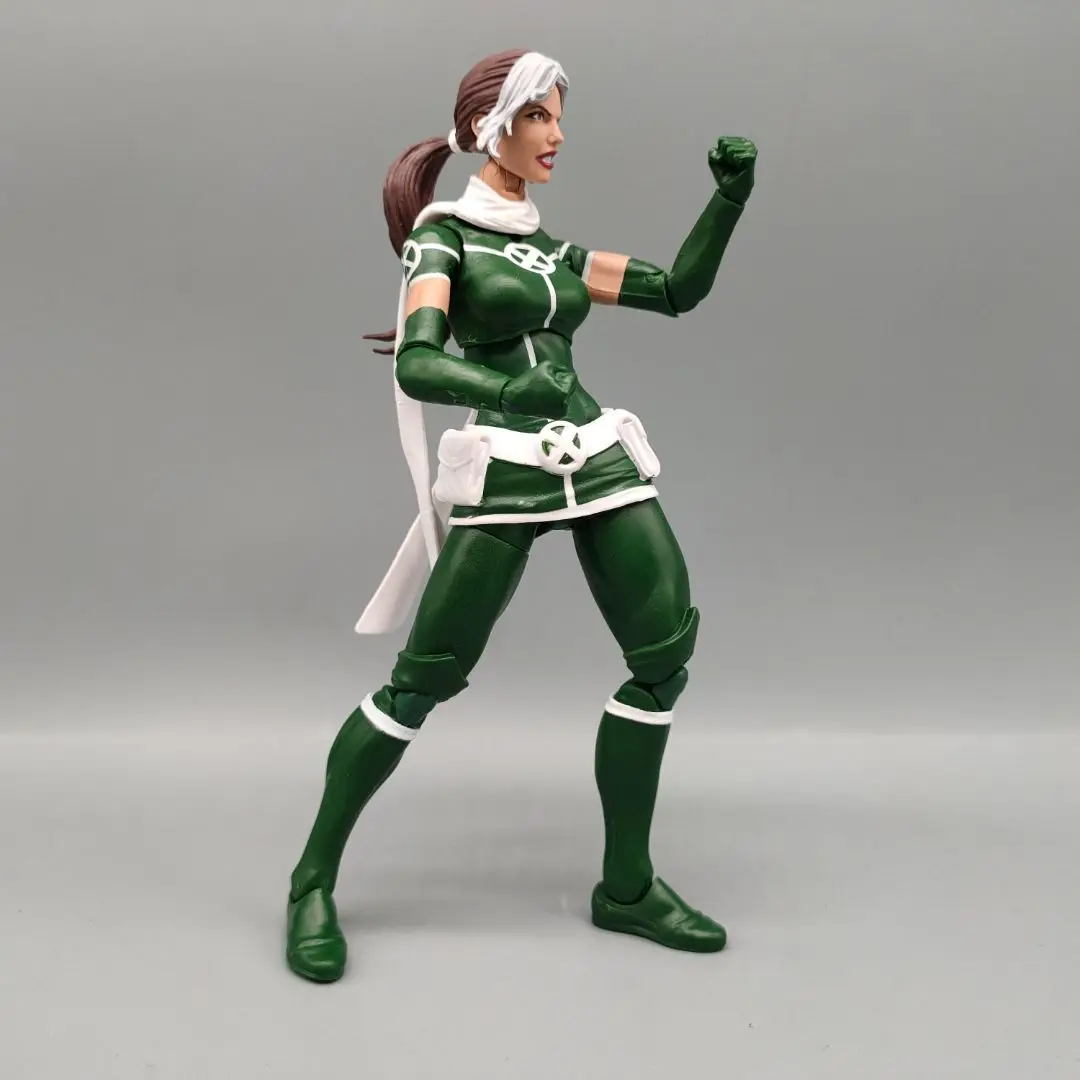 マーベルレジェンド パイロ ローグ マーベルレジェンドrogue余分な手もヘッドとpyro 2パックセット6