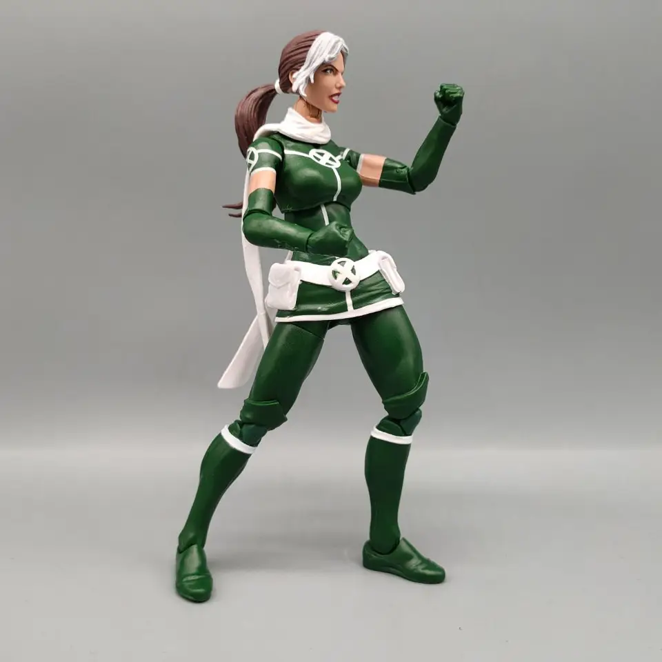 マーベルレジェンド パイロ ローグ マーベルレジェンドrogue余分な手もヘッドとpyro 2パックセット6