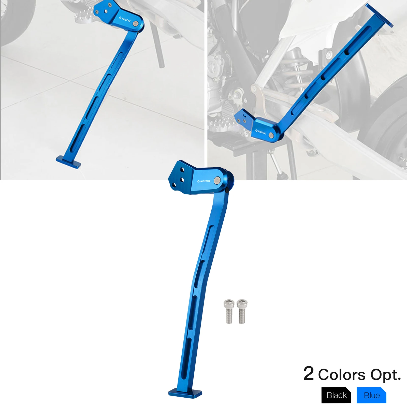 

NICECNC For Yamaha YZ250F 2014-2023 YZ450F 2014-2022 2021 Motorcycle Kickstand Side Stand Aluminum YZ 250F YZ 450F YZF 250 450