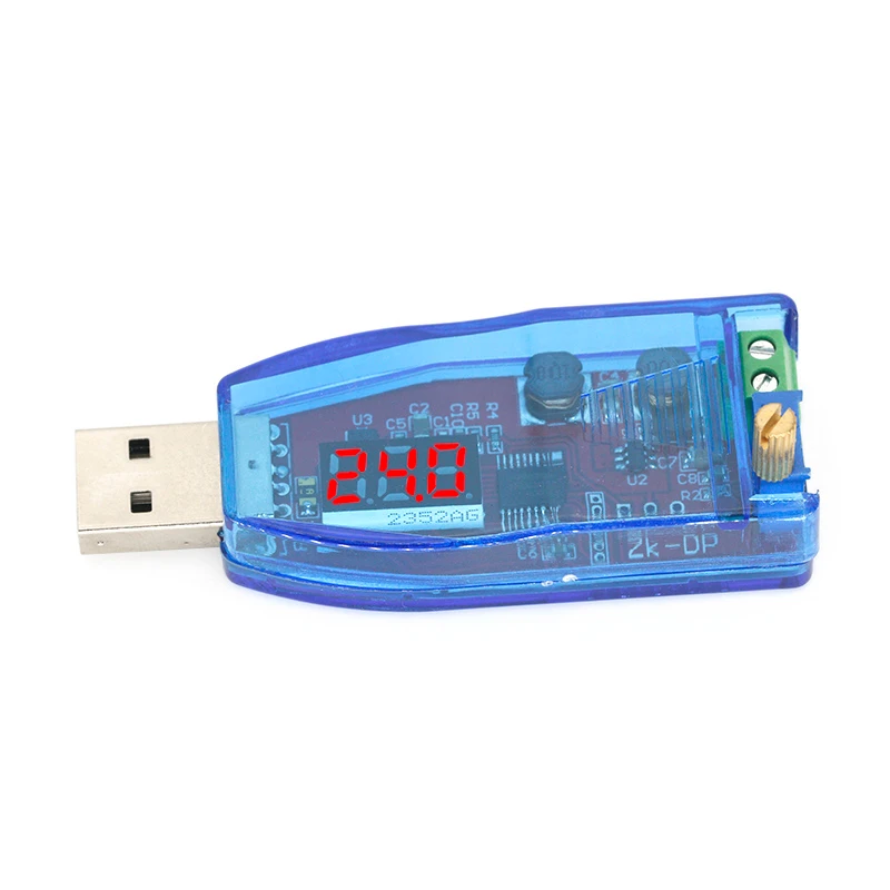 Led DC-DC 5V Naar Dc 1-24V Verstelbare Potentiometer Usb Step Up/Down Buck Boost Converter voeding Voltage Regulator Module