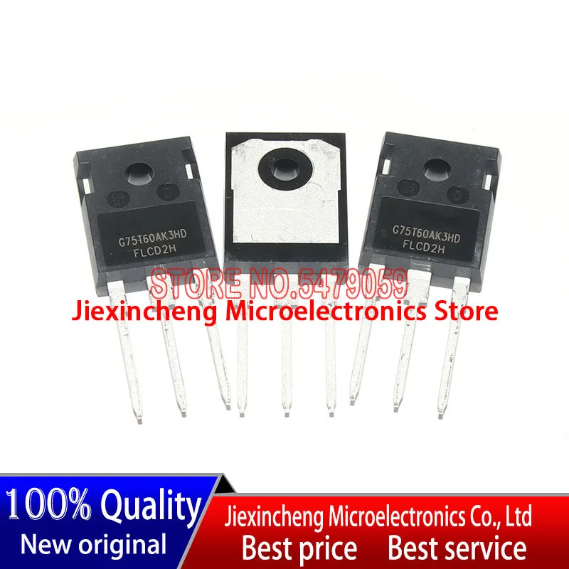 10 шт.-50 шт. G75T60AK3HD CRG75T60AK3HD 75A 500 В TO-247 IGBT новый оригинальный CRG75T60