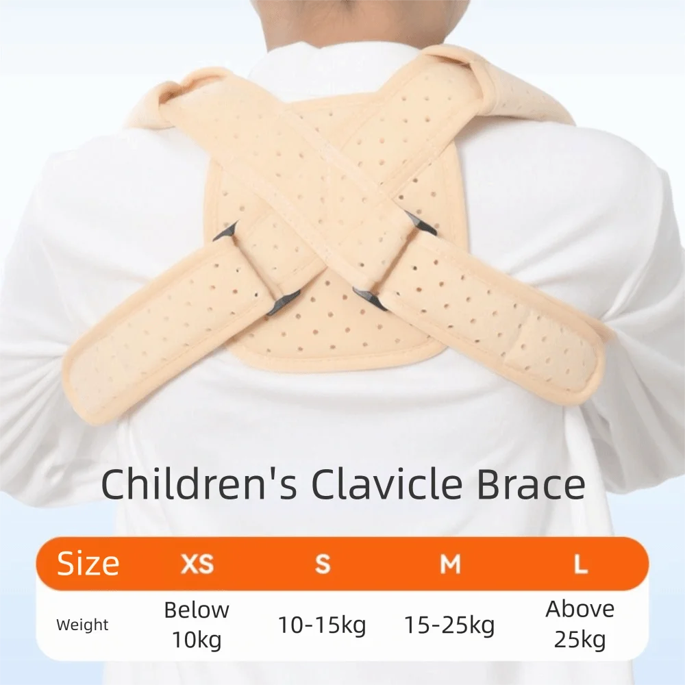 Composite Cloth Clavicle Brace Hunchback Correction Adjustable Strap Posture Corrector