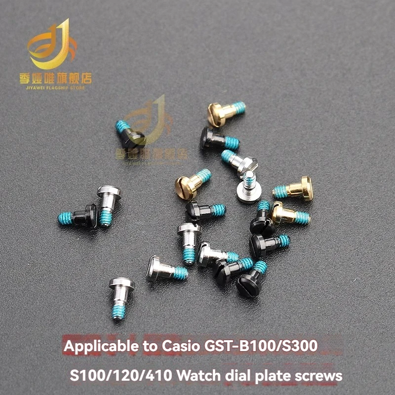 For Casio Dial Screws GST-B100/S300/S100/120/400 Watch Surface Screw Front Decorative Screws with Tools Watch Accessories