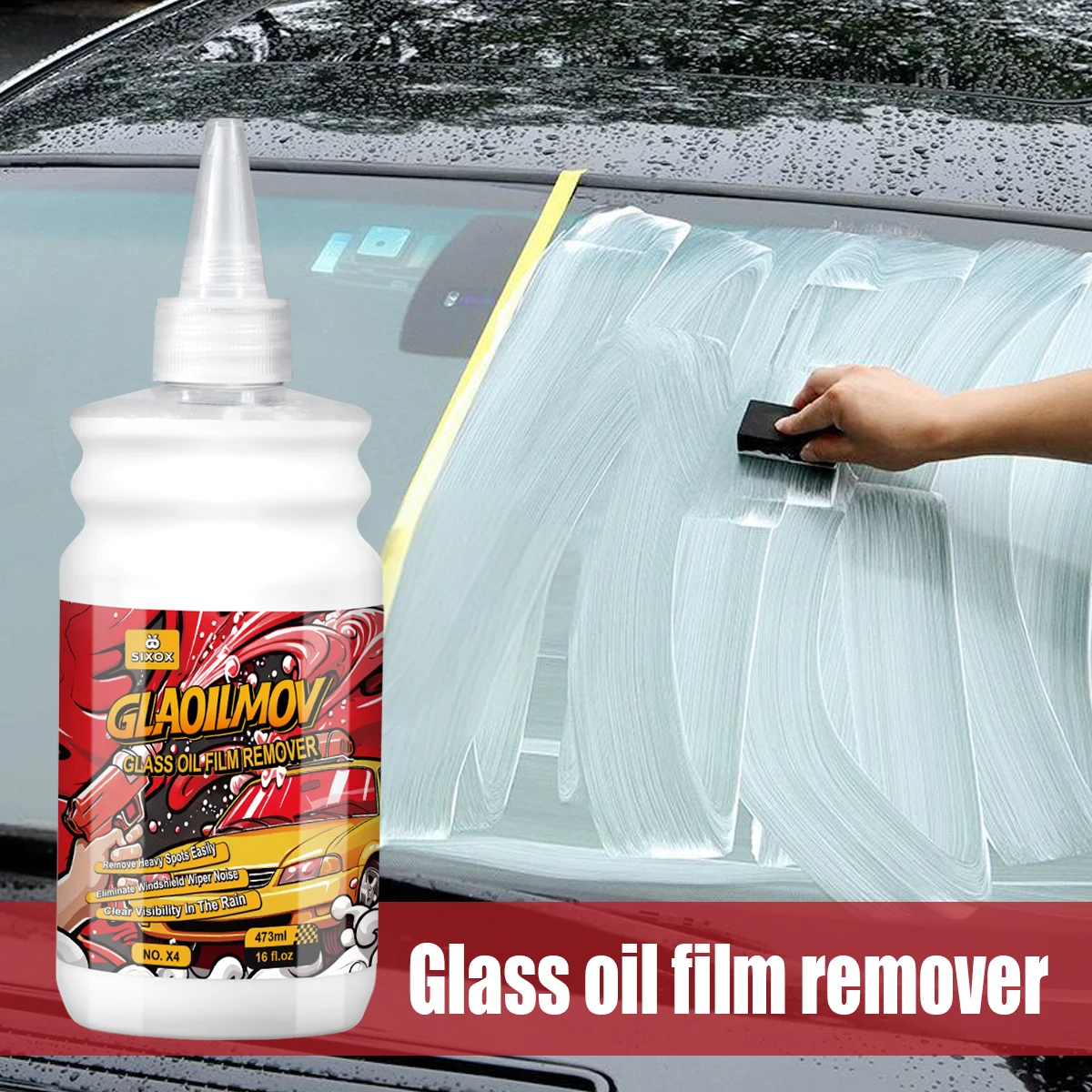 Car Glass Oil Film …