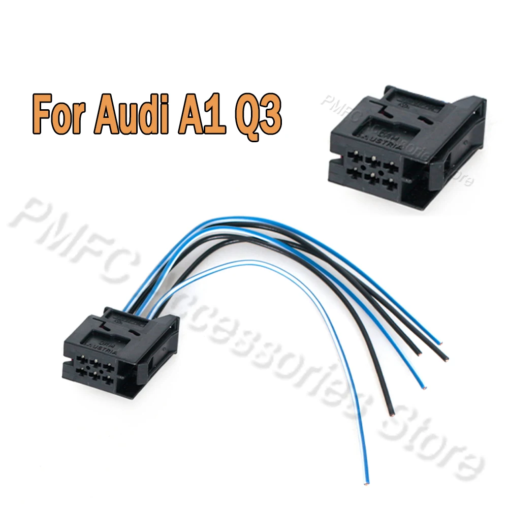 

Автомобильный задний фонарь разъем для Audi A1 Q3 6Q0 937 702 6-контактный кабель в сборе